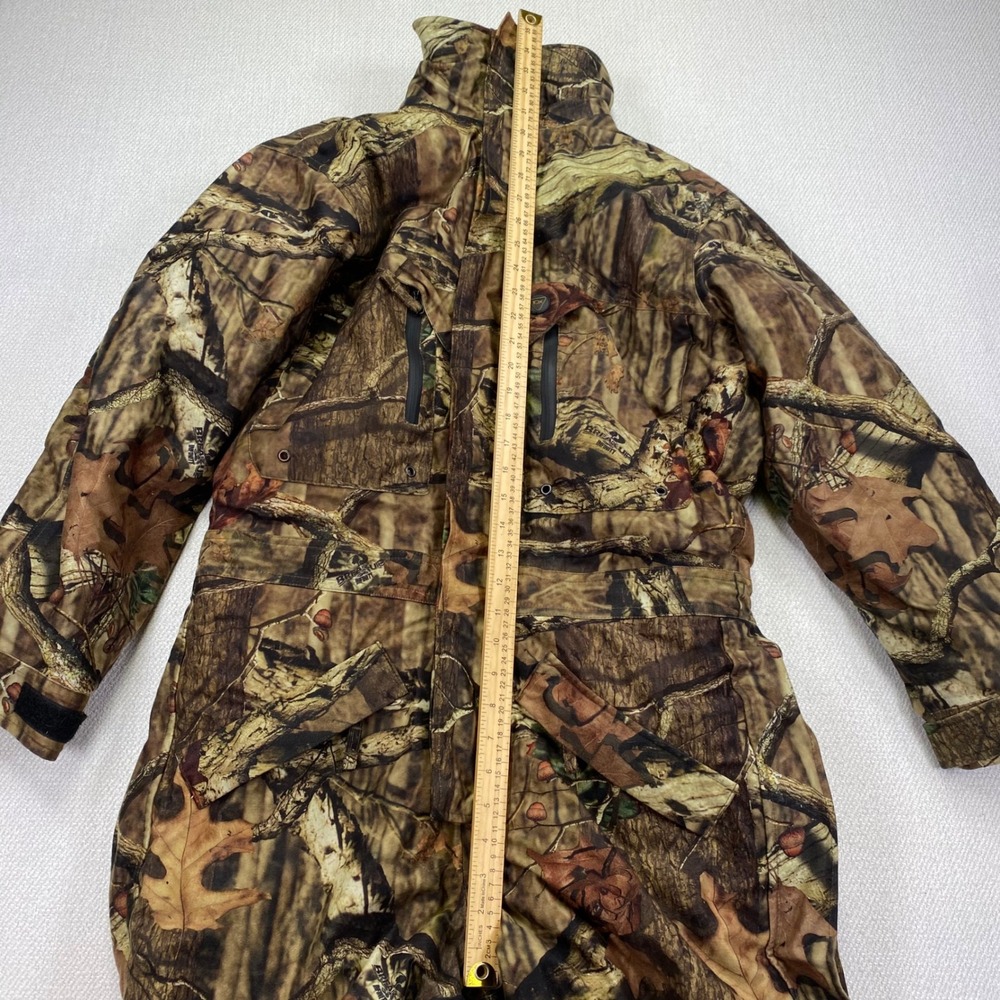 10X Hunting Coveralls Mens M Mossy Oak Break-Up Infinity Insulated Camo Read - Picture 11 of 16